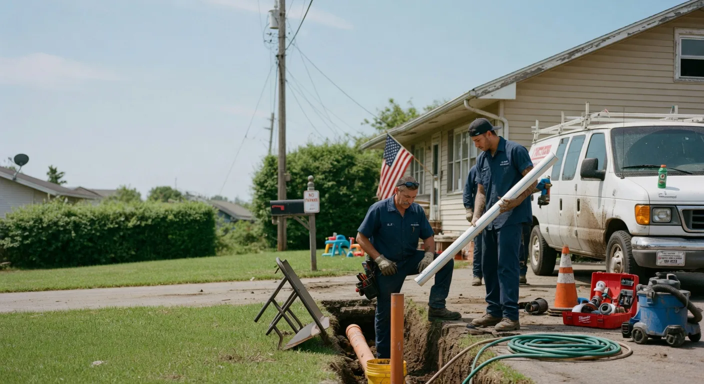Drain Cleaning in Scurry, TX near me